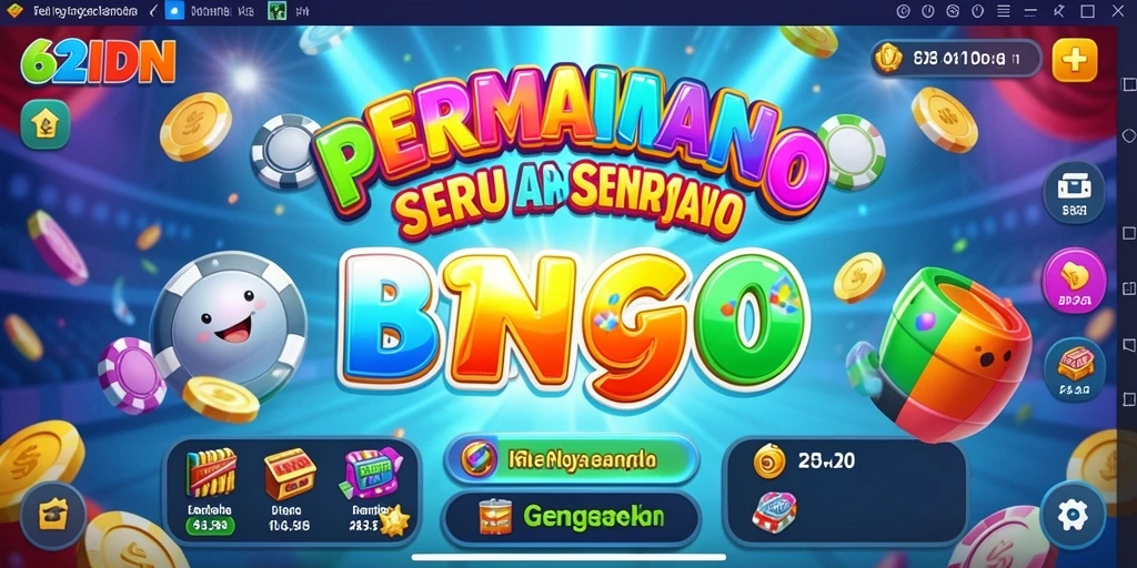 Tampilan gameplay Bingo yang menarik di 62IDN.