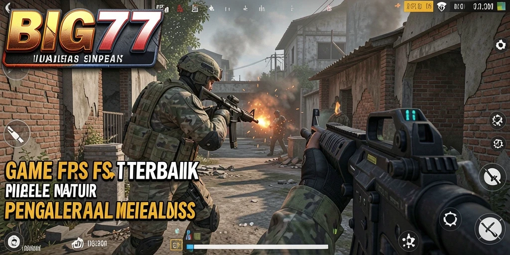 Gameplay intens dari BIG77 yang menampilkan pertempuran FPS.