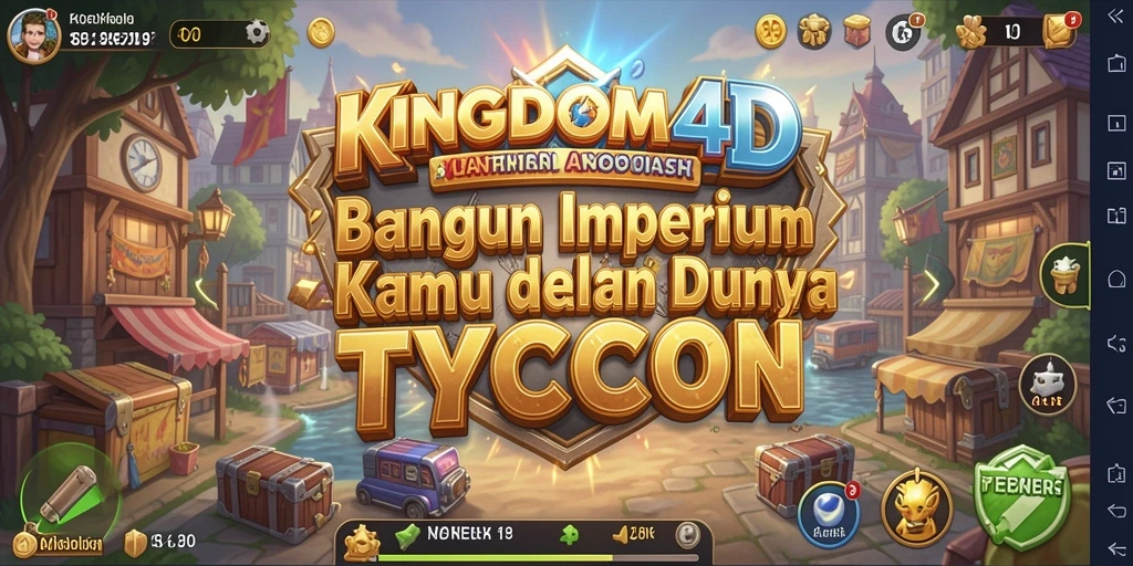 Tampilan gameplay seru dan strategi dalam KINGDOM4D.