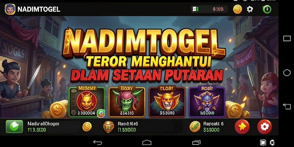 Tampilan gameplay menegangkan dari NADIMTOGEL yang memikat dan menyeramkan.