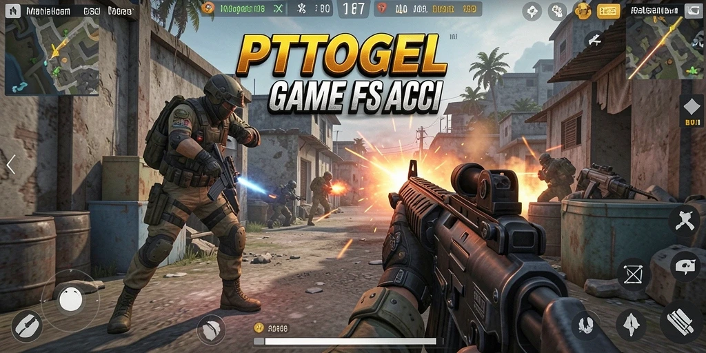 Screenshot gameplay PTTOGEL yang menampilkan aksi mendebarkan.