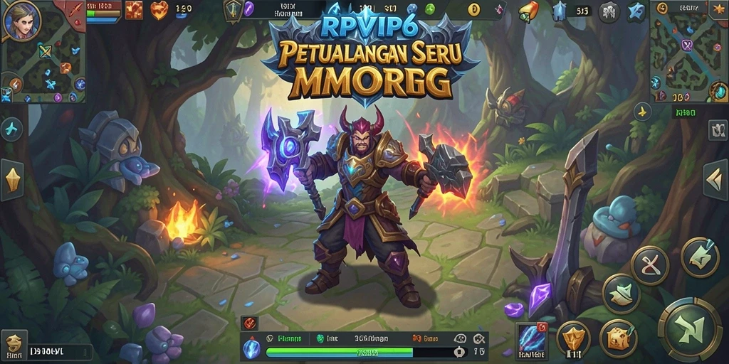 Tampilan menakjubkan dari gameplay RPVIP6 yang memukau.