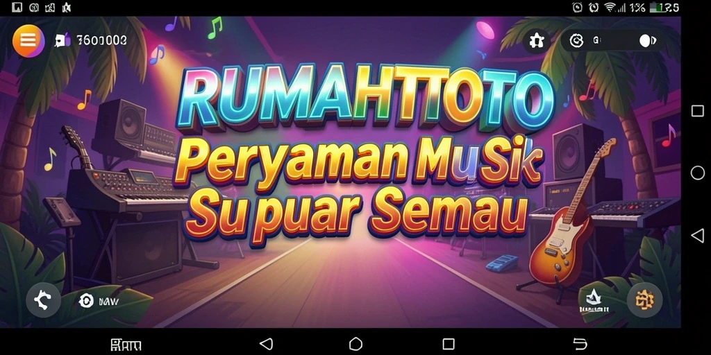 Tampilan gameplay yang menarik dalam RUMAHTOTO.